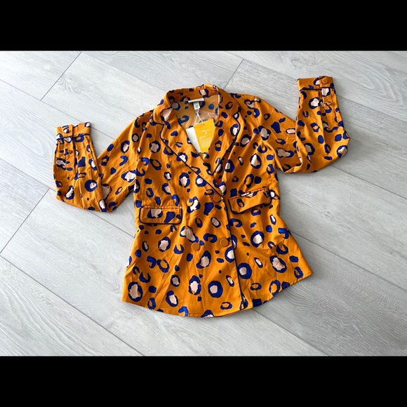 🎉H.P.🎉 Phillip Lim Animal Print Blouse/Blazer - Picture 8 of 10